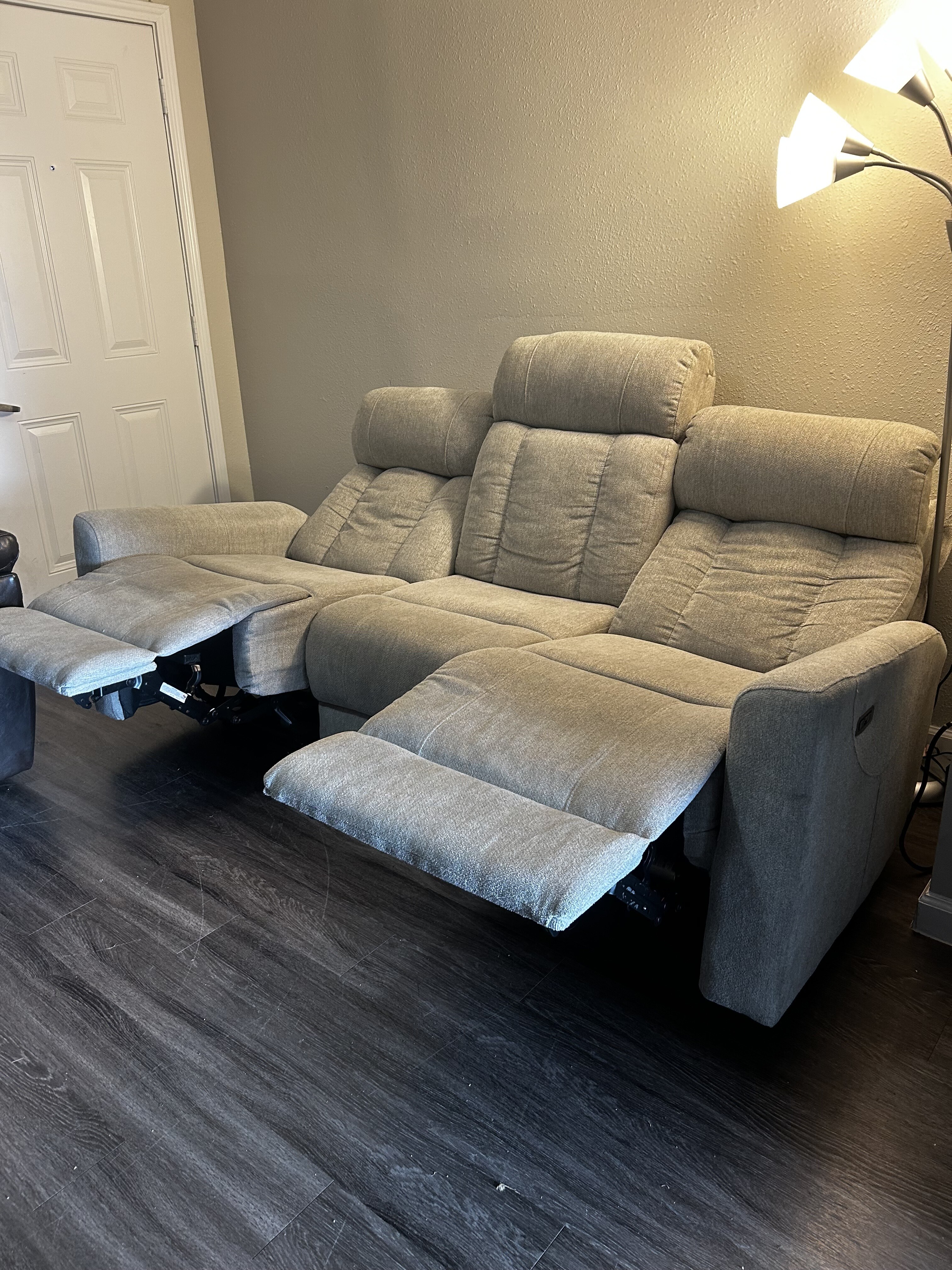 Reclining couch angle 4