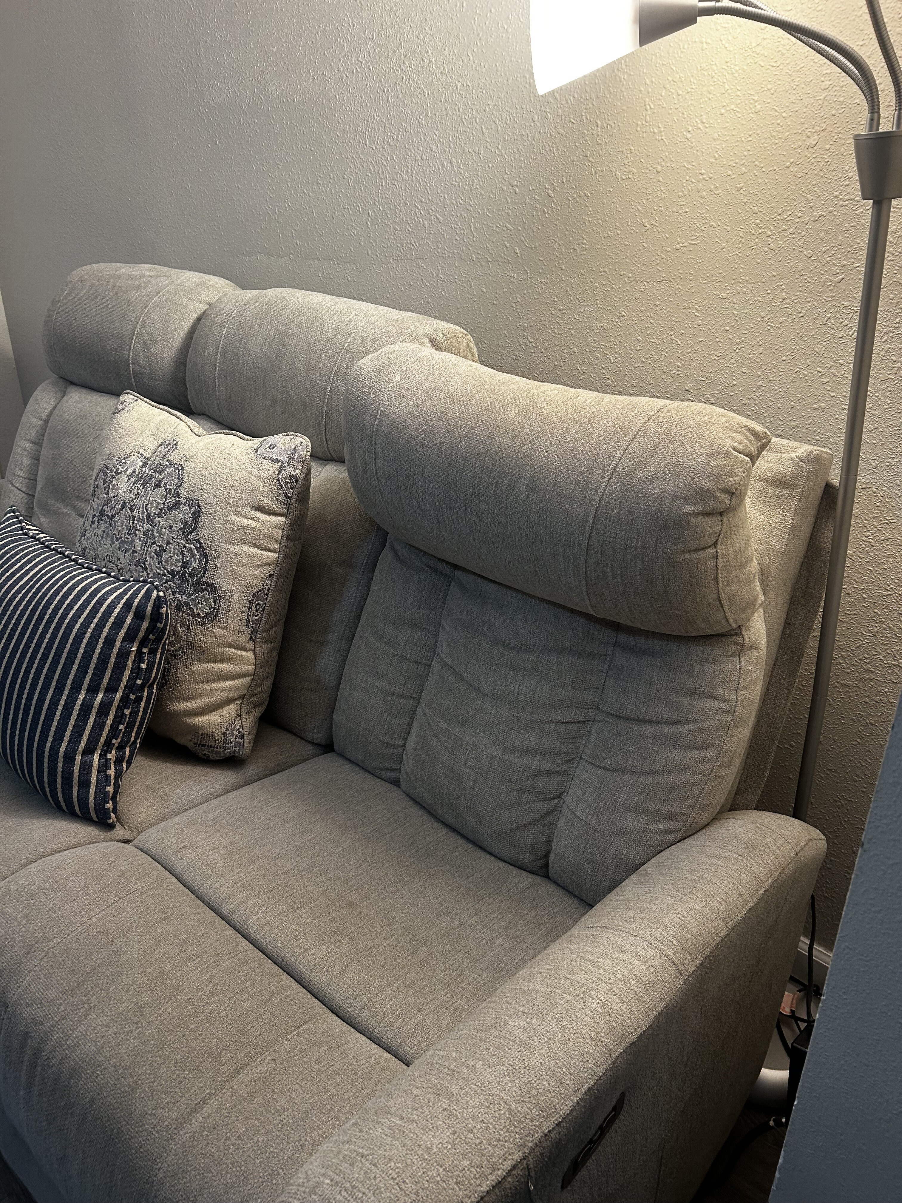 Reclining couch angle 5